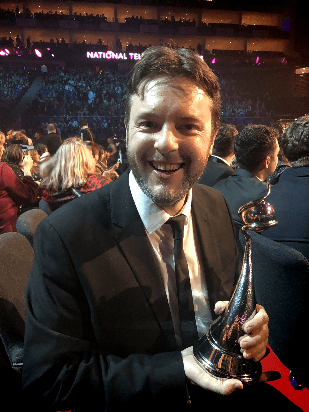 Ben Scriven at the NTA Awards 2019